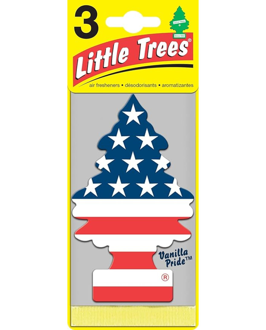 Little Trees Hanging Vanilla Pride Car And Home Air Freshener | 10g